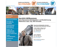 Tablet Screenshot of ib-schwabe.de